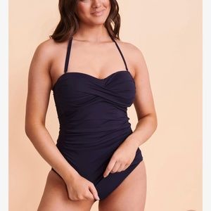 Anne Cole  Bandeau Tankini Top size Large
